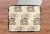 MuchoWow® Laptop Hülle 15 Zoll Teddybär - Schlafmütze - Produktbild-Vorschau 6