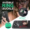 Hülle für iPhone 14 Pro Max - Matt Schwarze Ring Handyhülle Produktbild-Vorschau 5