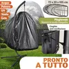 Poltrona sospesa ELONEO con struttura, comoda sedia a Anteprima dell’immagine prodotto 8