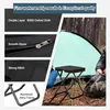 Klapschuitel - Campingstoel met draagtas - 31 x 31 x 28 cm Productafbeelding-voorbeeld 3