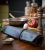Custodia in pelle di alta qualità per coltelli da cucina - Anteprima dell’immagine prodotto 5