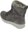 A single gray boot with fur lining is shown against a white background. Produktbild-Vorschau