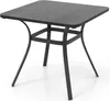 KOMFOTTEU stół ogrodowy 80x80cm, kwadratowy stół wykonany z Podgląd zdjęcia produktu 8
