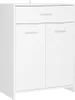vidaXL Armadietto da bagno bianco 60x33x80 cm Materiale a Anteprima dell’immagine prodotto 1