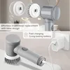 Elektrische Reinigungsbürste, elektrischer Schrubber mit 6 Produktbild-Vorschau 3
