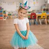 Aga Faschingskostüm Einhorn Stirnband + Rock blau 3-6 Jahre Produktbild-Vorschau 12