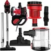 A collage of vacuum cleaner parts and accessories. Produktbild-Vorschau