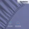 Komfortec Spannbettlaken 160x200 cm, Bettlaken Produktbild-Vorschau 6