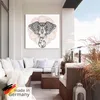 ARTland Wandbild Alu für Innen & Outdoor Vintage Mandala Produktbild-Vorschau 5