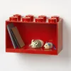 LEGO® Brick 8 závesná polica - červená Náhľad obrázku produktu 3