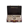 A cutlery set in a briefcase-like case. Produktbild-Vorschau