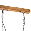 Lampa Wisząca, 25 W, Postarzany Niebieski, 85X28X109 Cm, Podgląd zdjęcia produktu 4
