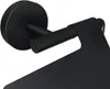 REIKA Toilettenpapierhalter SAKU mit Deckel schwarz matt Produktbild-Vorschau 5