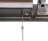 A close-up view of a metal chain with a key attached, hanging from a sausage stuffer. Náhled obrázku produktu