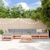 vidaXL 7-tlg. Garten-Lounge-Set Massivholz Douglasie Produktbild-Vorschau 2