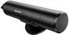 A black safety hammer with a seatbelt cutter attached to a stand. Náhľad obrázku produktu