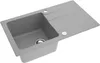 Granitový drez – drez – kuchynský drez – betón – 76 x 43 cm Náhľad obrázku produktu 3