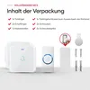 SAVS Funk-Türklingel mit 2 Empfängern - Weiß - Reichweite Produktbild-Vorschau 10