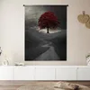 MuchoWow® Wandteppich Wandbehang Ein Schwarz-Weiß-Foto mit Produktbild-Vorschau 6