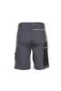The back view of a pair of gray and black cargo shorts. Produktbild-Vorschau