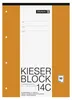 BRUNNEN Kieserblock 14 C Lineatur 20 blanko A4 50 Blatt Produktbild-Vorschau 3