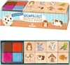MOSES Stempelset Haustiere - 8 Stempel + 4 Stempelkissen Produktbild-Vorschau 2
