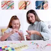 Perlen zum Auffädeln, 7200+ Stück Perlen Set, 6mm Polymer Produktbild-Vorschau 3