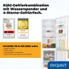 Exquisit Kühl-Gefrier-Kombination, Kühlschrank mit Produktbild-Vorschau 2