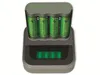 GP ReCyko M4D45 4-fach LCD 4Port Docking St. + 4x AA NiMh Produktbild-Vorschau 5