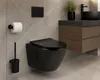 BB Wand Hänge WC Toilette WC-Set spülrandlos mit kurzer Produktbild-Vorschau 2