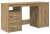 vidaXL Biurko z szafką Artisan Oak Drewno inżynieryjne Podgląd zdjęcia produktu 1