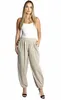 297 Mississhop Damen leichte einfarbige Hose Sommerhose Produktbild-Vorschau 2