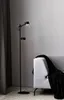 LED stojací lampa Clyde 2 světla černá Náhled obrázku produktu 6
