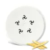 A white lid with decorative holes and a pile of pasta. Náhľad obrázku produktu