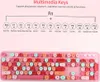 Mofii roztomilý retro bezdrátový set klávesnice a myši, 104 Náhled obrázku produktu 6