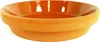 A close-up, side view of a terracotta saucer. Náhled obrázku produktu