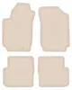 DURBAN Beige Velours-Fußmatten-Set für Dodge Dart Limousine Produktbild-Vorschau 1