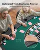 Tavolo da poker pieghevole VEVOR per 7 giocatori (183 cm) Anteprima dell’immagine prodotto 4