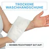 ARNOMED Einmalwaschhandschuhe aus Molton, 75g/m², Dermatest Produktbild-Vorschau 4