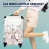 MuchoWow® MuchoWow® Koffer Handgepäck Trolley Rollkoffer Produktbild-Vorschau 4
