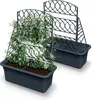 Vaso da fiori in plastica Prosperplast con pergola - Grigio Anteprima dell’immagine prodotto 2