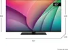A Panasonic 43-inch 4K Ultra HD Smart TV is shown with dimensions indicated. Náhľad obrázku produktu