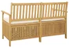 Úložná lavice s polštářem s úložištěm 148 x 63 x 84 cm Náhled obrázku produktu 5