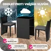 TecTake 404208, Černá, 2 sedadlo/sedadel, Dospělí a děti, Náhled obrázku produktu 8
