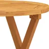 vidaXL Bistro stůl Ø46x47 cm Masivní dřevo Akácie Náhled obrázku produktu 5