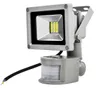 A motion-activated LED floodlight with a sensor. Produktbild-Vorschau