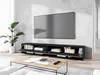 Meuble TV CALIBURI 180 - noir / chêne wotan Voir les images du produit 3