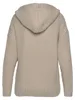 LASCANA Kapuzenpullover aus weichem Grobstrick beige Größe Produktbild-Vorschau 2
