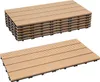 Jayseuw 60x30cm WPC Fliese Terrassenfliesen, 5qm  Produktbild-Vorschau 7
