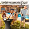 IvoQ Tavolo alto nero – Inclusa copertura elasticizzata Anteprima dell’immagine prodotto 5